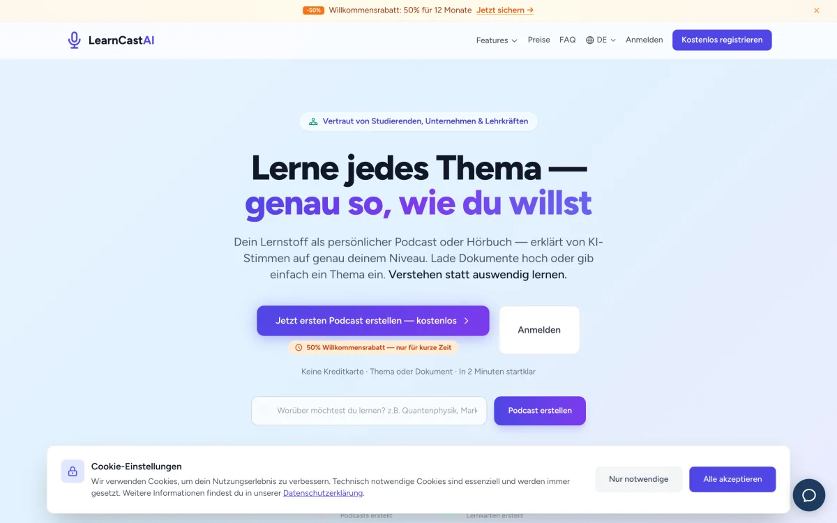 LearnCastAI screenshot 1