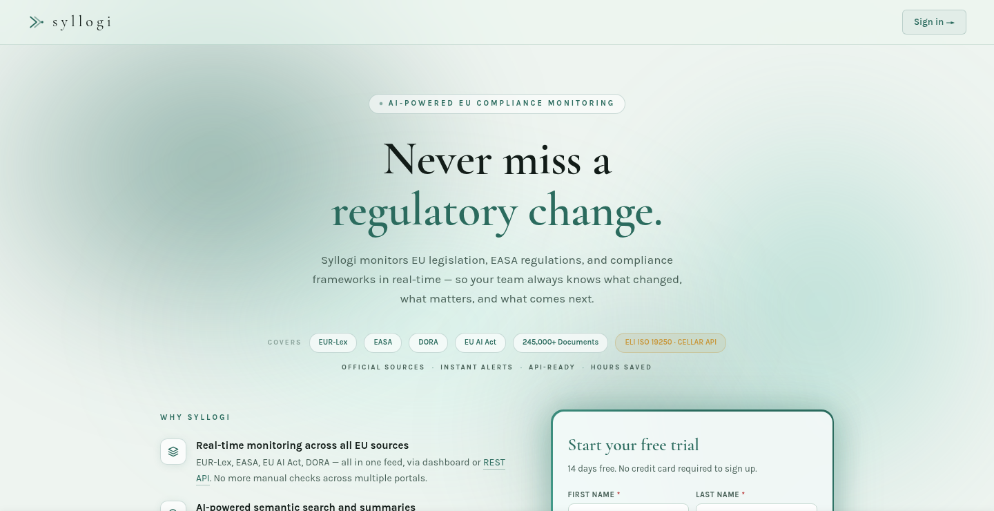 Syllogi screenshot 1