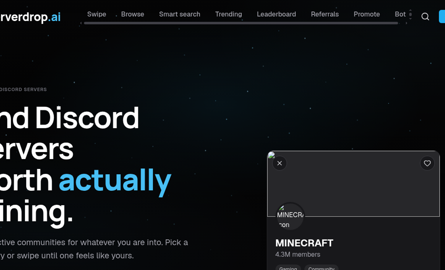 ServerDrop screenshot 1
